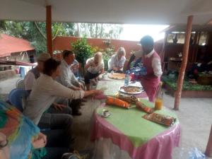 Tamu yang menginap di Honey Land Hotel Lalibela