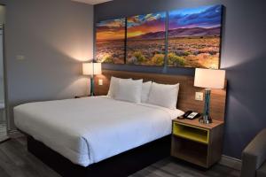 Katil atau katil-katil dalam bilik di Days Inn & Suites by Wyndham Downtown/University of Houston