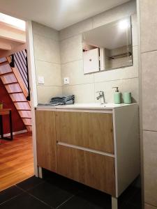 Cosy appartement, dans les pentes de la Croix Rousse 주방 또는 간이 주방