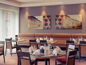 En restaurang eller annat matställe på Fürther Hotel Mercure Nürnberg West