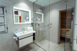 Phòng tắm tại Passau - Suites