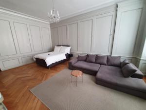 Гостиная зона в Le Bijou BK9 Presidential Suite