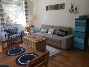 Кът за сядане в Apartament Visby