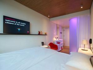 Ліжко або ліжка в номері citizenM Schiphol Airport