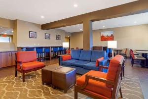 Zona de estar de Comfort Inn & Suites Page at Lake Powell