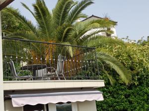 En balkon eller terrasse på Roma