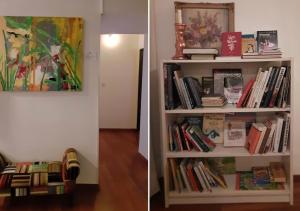 Biblioteca no cama e café (B&B)