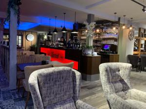 Area lounge atau bar di Hotel Bispinger Hof