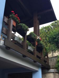 Un balcón o terraza en BnB Trento