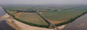 Un paisaje natural cerca de la estadía rural