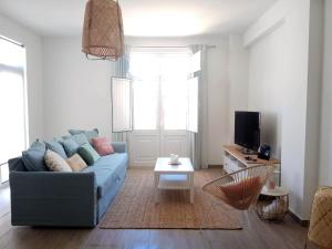 ALMA Flat in Olhão tesisinde bir oturma alanı