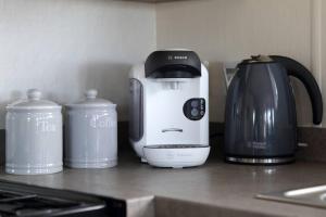 Coffee and tea making facilities at Edinburgh - Seton Sands-Cameo Caravan-Pet Friendly