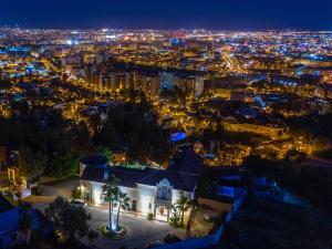 A general view of Málaga or a view of the city taken from a szállodákat