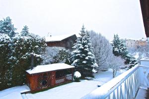 Residence Baumgartner during the winter