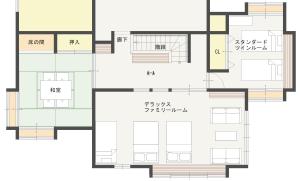 2nd Houseの見取り図または間取り図