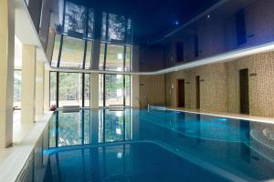 Bazén v ubytování Zámek Lužec Spa & Wellness Resort nebo v jeho okolí