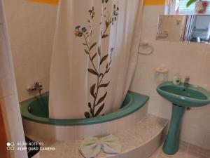 Fox Apartmanok tesisinde bir banyo