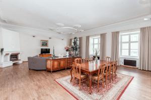 Istumisnurk majutusasutuses Tallinn City Apartments Old Town Toompea