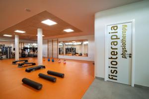 The fitness centre and/or fitness facilities at Bungalows Cordial Biarritz