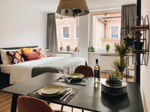 Zona d'estar a Lorenz Apartments