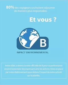 une capture d'écran de la feuille de travail ebt avec l'insertion du texte environnement international dans l'établissement Collège Hôtel, à Lyon