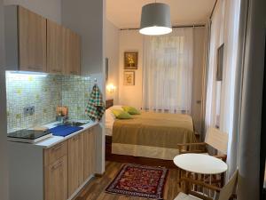 Dapur atau dapur kecil di NB Apartments Riga Old Town