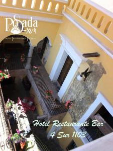 พื้นที่นั่งเล่นของ Hotel Boutique Posada XVII