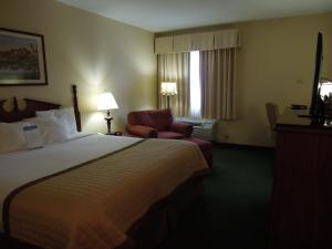 Baymont by Wyndham Louisville Airport Southにあるベッド