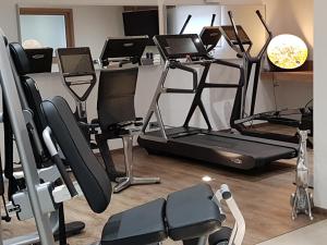 Gimnasio o equipo deportivo en Hotel Vergeiner