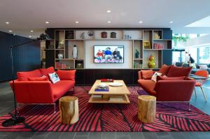 citizenM Kuala Lumpur Bukit Bintangにあるシーティングエリア