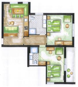 Bố cục MAXAlpin Appartements