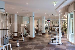 The fitness centre and/or fitness facilities at City Hotel Dresden Radebeul