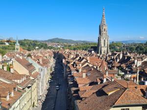 Utsikt over Bern, enten fra hotellet eller fra et annet sted