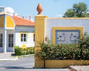 O edifício onde o hotel está situado