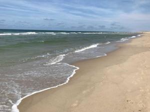 - une plage avec l'océan et le littoral dans l'établissement Duenenhof-zum-Kronprinzen-Appm-60, à Wenningstedt