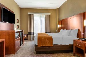 Posteľ alebo postele v izbe v ubytovaní Comfort Suites Grand Rapids South