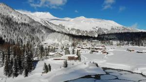 Hotel Seebüel during the winter