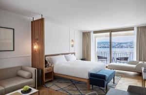 Ruang duduk di Alex Lake Zürich - Lifestyle Hotel and Suites