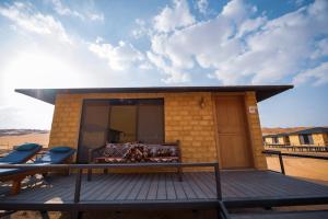 Parveke tai terassi majoituspaikassa Arabian Oryx Camp