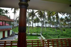 A garden outside Royal KazBay Beach Resort