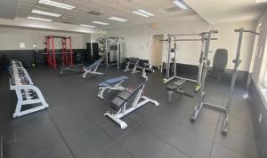 Gimnàs o zona de fitness de Elite Brickell Studio on the Bay