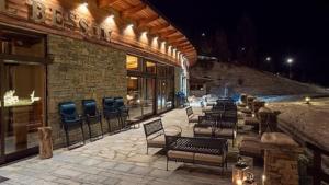 Zona d'estar a Chaberton Lodge & Spa