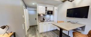 Una cocina o kitchenette en Boardinghouse Emden