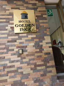 Sijil, anugerah, tanda atau dokumen lain yang dipamerkan di Golden Inca Hotel