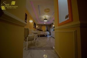 Khu vực ghế ngồi tại Spa Apartman Banja Luka