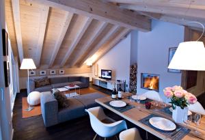 Televisor o centre d'entreteniment de Chalet Altesse - Premium Apartments