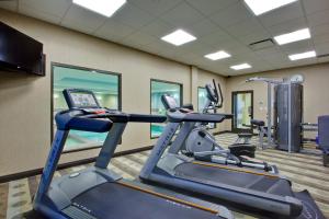 Фитнес център и/или фитнес съоражения в Holiday Inn Express & Suites Ottawa West - Nepean, an IHG Hotel