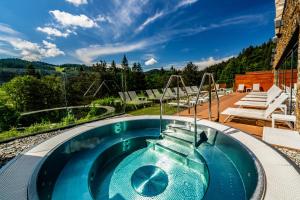 Swimmingpoolen hos eller tæt på Grandhotel Tatra