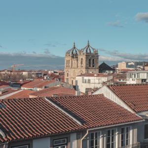 Výhľad na mesto Braga alebo výhľad na mesto priamo z hotela