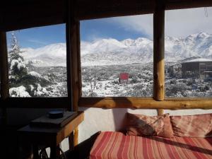 Splošen pogled na gorovje oz. razgled na gore, ki ga ponuja brunarica